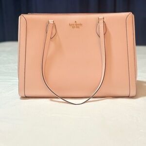 Kate Spade New York Madison Saffiano East West Leather Laptop Tote